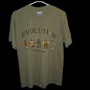 ❤️ Gildan History of Soccer Funny Tee Medium